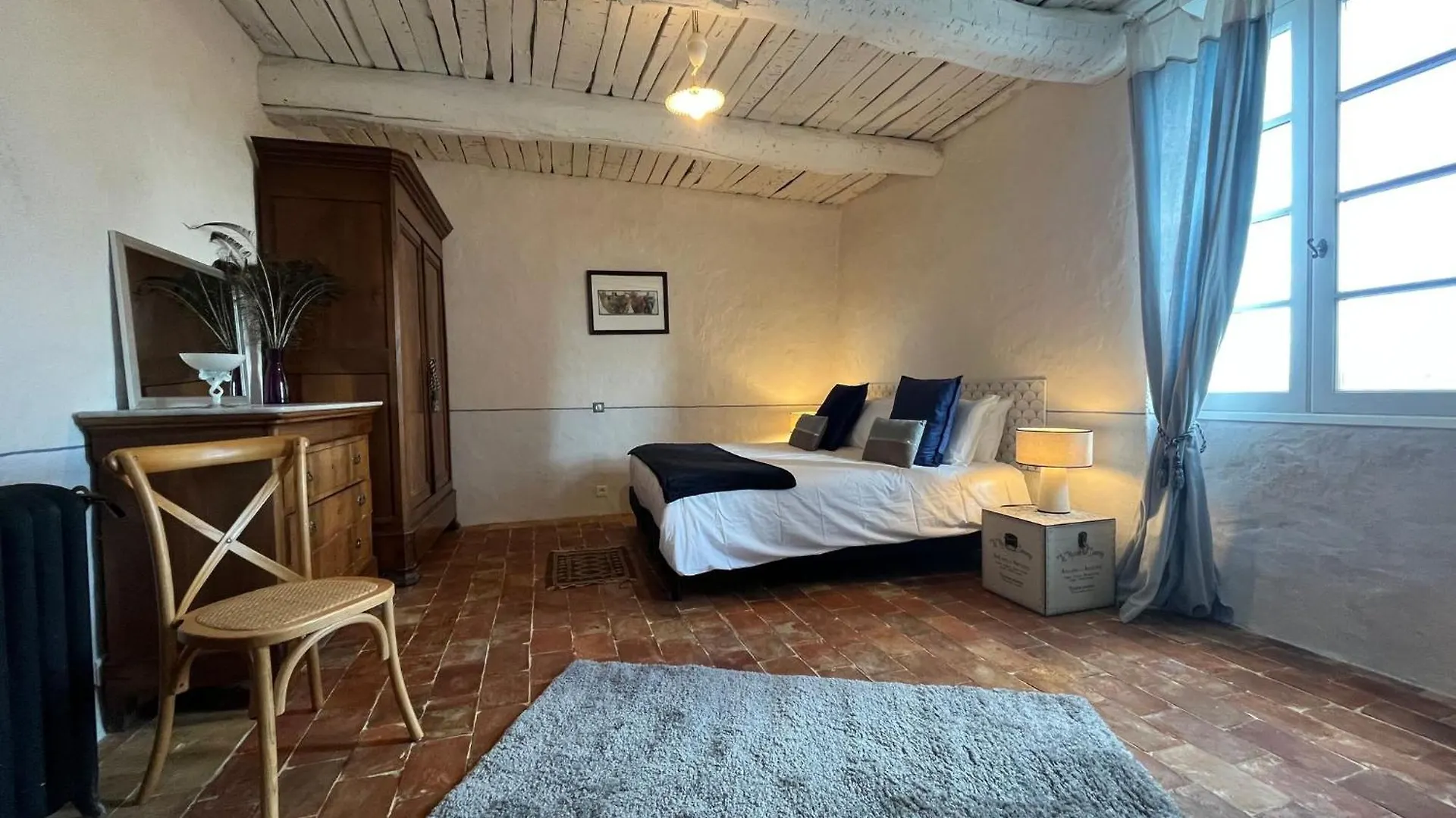 Vakantieboerderij Elegant 18Th-Century Bastide In Provence With Panoramic Views And Private Pool Villa Valensole